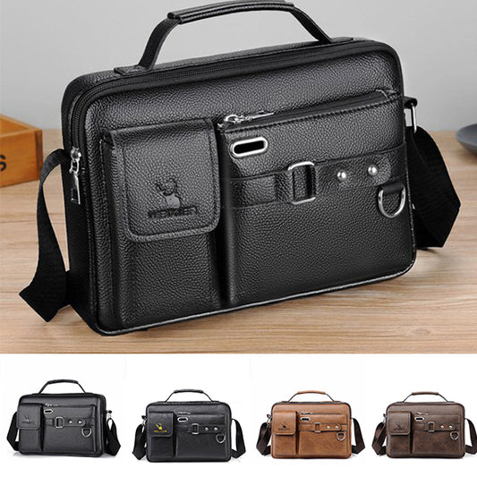 🤵🤵 Geantă de umăr pentru bărbați la modă și de ultimă generație