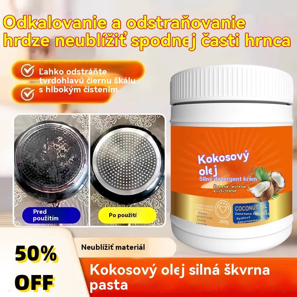 【Kúpte 1, dostanete 1 zadarmo】Multifunkčný čistiaci krém do domácnosti na odstraňovanie oleja, hrdze a vodného kameňa.