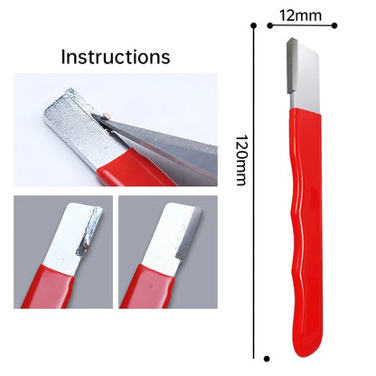 🔪Cumpără 1, primești 2 gratis✨ Ascuțitor portabil pentru cuțite și foarfece – Reface tăișul în câteva secunde 💥
