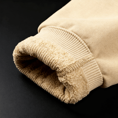 【Polovičná cena na jeseň a zimu】Pánska jesenná a zimná bunda, vysokokvalitný voľný štýl, hrubý plyš, teplá a pohodlná