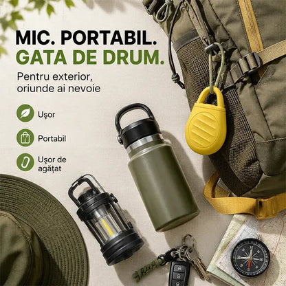 🕊️ Scapă definitiv de porumbei și păsări dăunătoare! Dispozitiv portabil cu ultrasunete pentru alungat păsările și insectele (Frecvență variabilă / Reîncărcabil USB / 3 culori)! ✨