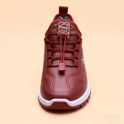 🔥Mitad de precio — ¡Agarra ahora! —【Tallas 35-41】Nuevo estilo de invierno, zapatos de piel natural con flanela de algodón, hechos a mano