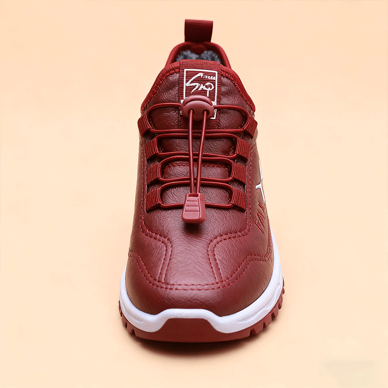 🔥Polovica cene — zgrabi jih zdaj —【Velikosti 35-41】Nove zimske oblike, ročno izdelane obutev iz naravne kože s bambusno flaneljo