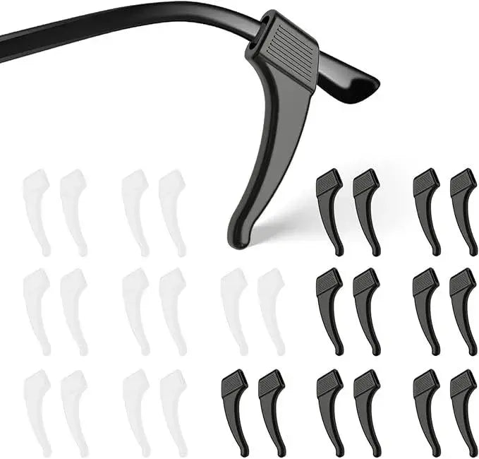 Set Oprit-Alunecare Ochelari din Silicon – Cârlige Anti-Alunecare Mișcare & Confort Maxim (Set 14 Perechi) 👓🥽