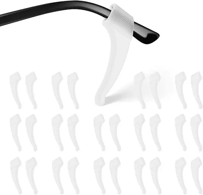 Set Oprit-Alunecare Ochelari din Silicon – Cârlige Anti-Alunecare Mișcare & Confort Maxim (Set 14 Perechi) 👓🥽