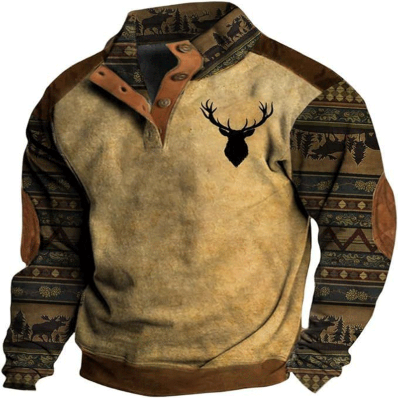 💥🔥【Oferta limitowana czasowo】🔥【S-5XL】Luźna mikina z 3D drukiem, amerykański styl uliczny, na jesień i zimę