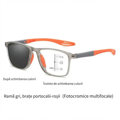 🕶️ Ochelari de citit fotocromici, ultraușori și de înaltă definiție, concepuți special pentru persoanele în vârstă.