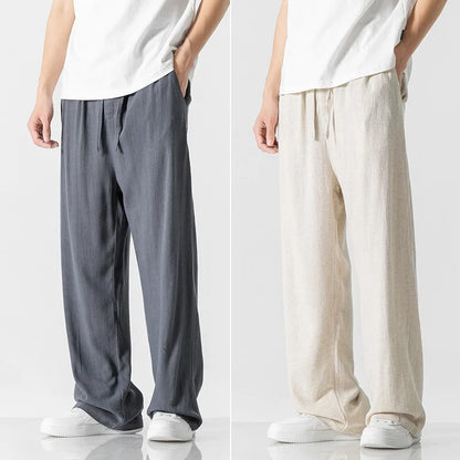 🔥【Cumpără 1 Primești 1 Gratuit】Pantaloni casual confortabili de vară, confecționați din bumbac și in