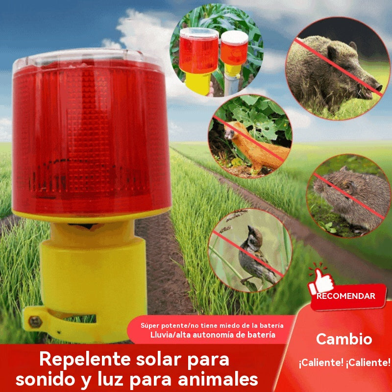 🔥🔥【Купи едно, вземи едно безплатно】Слънчева предупредителна и сигнална кула, ефективно плаши крадци и диви животни