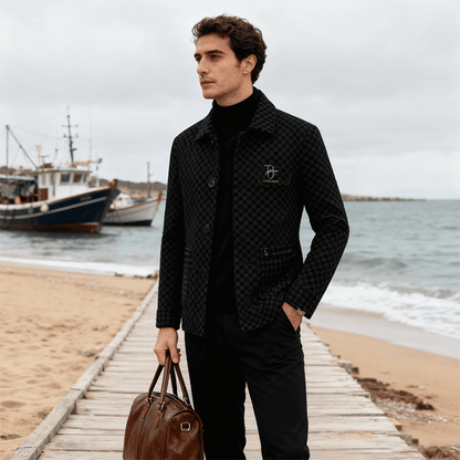 🧥【M-4XL】🔥Nowy model płaszcza casual z wełny dla mężczyzn na jesień/zimą