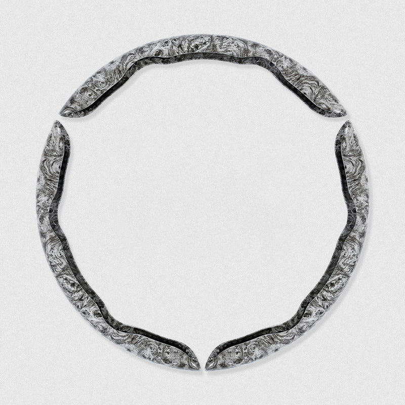 🚗【1 комплект 3 броя】👍👍Дървен противоплъзгащ калъф за волан на кола