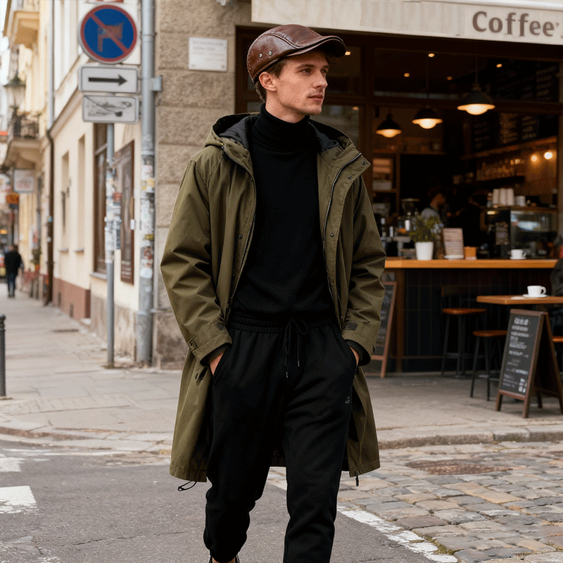 🔥🧢【Połowa ceny jesień-zima】Modny beret męski model jesień-zima