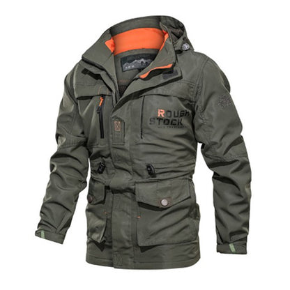🔥Reducere de 50% 【M–5XL】Jachetă nouă de calitate superioară pentru bărbați (toamnă/iarnă) – impermeabilă, rezistentă la vânt și cu buzunare multiple.