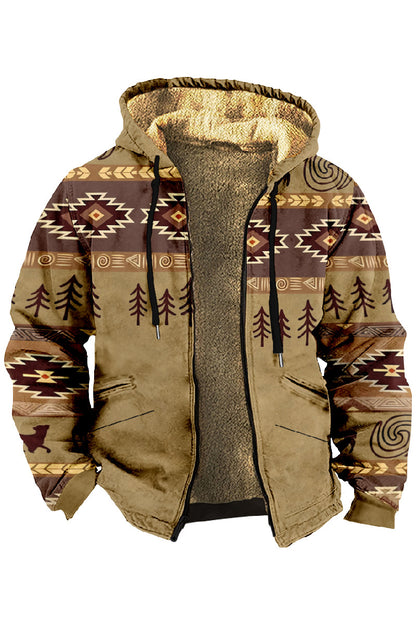 【Polovičná cena na jeseň a zimu】Pánska jesenná a zimná bunda, vysokokvalitný voľný štýl, hrubý plyš, teplá a pohodlná