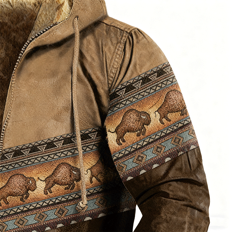 🎄🎄【S-4XL】Modne męskie kurtka z cienkiego sametu, ochronna i gruba na jesień i zimą