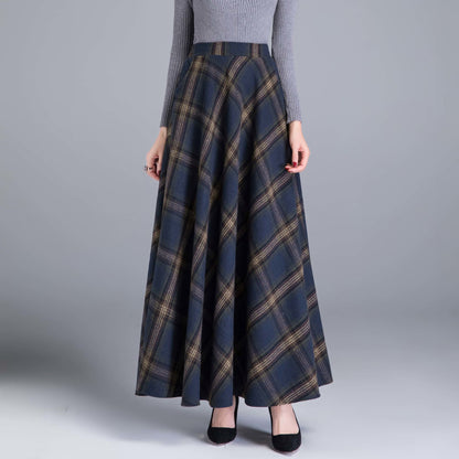 【M-3XL】Fusta de lână îngroșată de toamnă și iarnă-3841138