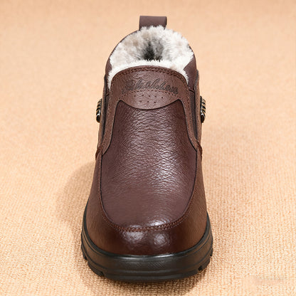 Promocja w połowę ceny 🔥 【Rozmiary 39-47】❄️ Męskie zimowe grube buty bawełniane i buty zimowe wełniane