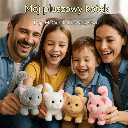 🟣🎁🐱🔥Gorąca wyprzedaż🔥Pluszowe kotki: 🐾Przynoszą nieskończoną radość i ciepło
