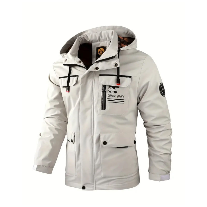 🔥【Podzim/zima sleva 50%】【M-4XL】Mužské teplé bundy roku 2025, vetrovzdorné a vodotesné