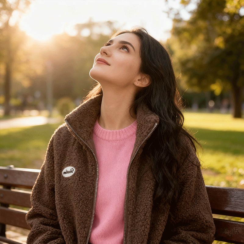 【⚡50% намаление за есен и зима⚡】Дамска пуховина от памук с дебела памучна овчина за есен и зима