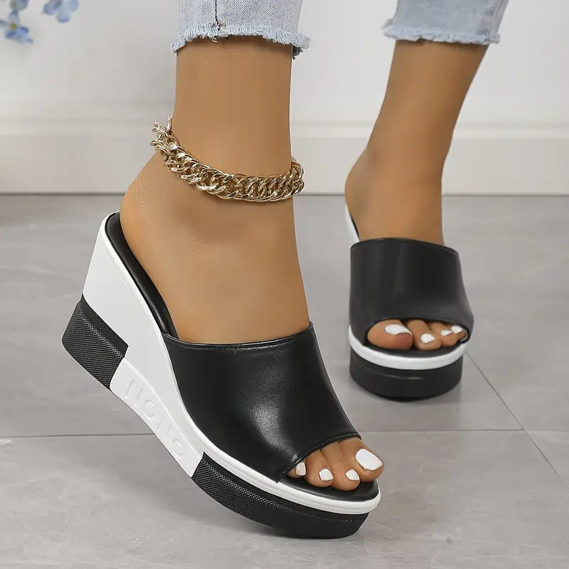 Wyprzedaż🔥【35-40】Nowe sandały na platformie i wysokim obcasie 