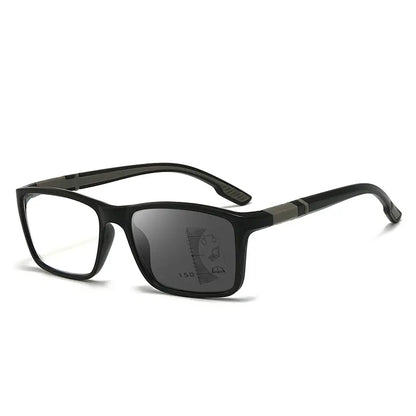 Ochelari multifocali de citit, model nou, în stil sport – lentile fotocromatice, design antialunecare, concepuți pentru persoanele în vârstă, potriviți pentru vederea de aproape și de la distanță