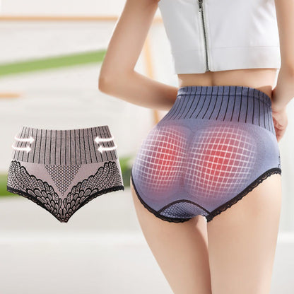 🔥【Купи 1, вземи 7 безплатно】Есто-зима на половина цена - жениски високостаничен спирачков труси