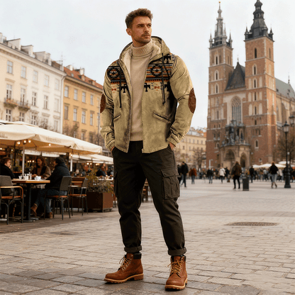 Limitowana oferta 50% zniżki 【S-5XL】 Kolekcja jesienno-zimowa 2025 – męska modna kurtka wysokiej jakości, lekka, ocieplana i grubsza