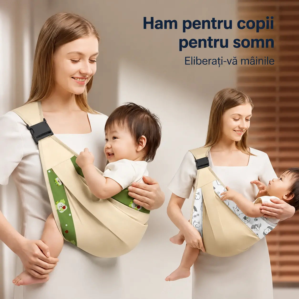 🎉 Peste 50.000 de bucăți vândute! 👶 Marsupiu respirabil 4 în 1 pentru bebeluși: permite purtarea bebelușului în față sau în spate, cu fața spre interior sau spre exterior, confortabil pentru bebeluși de la 0 la 36 de luni. 💞✨