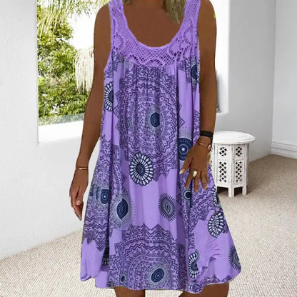 💋👗【40-120 kg】Rochie fără mâneci, fără bretele, potrivire largi, mărimi mari disponibile