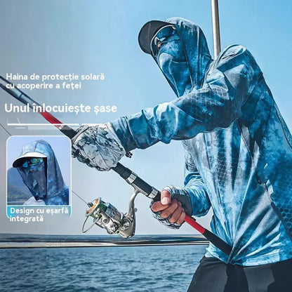 🔥【M-5XL】Îmbrăcăminte de protecție solară respirabilă pentru bărbați, potrivită pentru sporturi în aer liber și pescuit.
