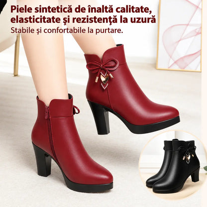 👢 Ofertă limitată în timp 🔥【Mărimi 34–41】Cizme noi de damă din piele, cu toc înalt, la modă pentru toamnă și iarnă