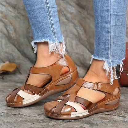 ✨🩰【Promoție de sezon】【Mărimi 35-43】Sandale romane confortabile pentru femei, din piele moale