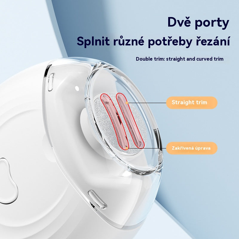 💅 Kúpte 1 kus a získajte 1 zadarmo! ✨ Automatický pilník na nechty (1 kus), pre bezpečnú a šetrnú starostlivosť o nechty 👶🔧