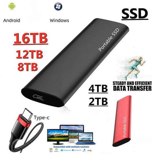 【2TB】Vysokorychlostní SSD úložiště pro čtení a zápis 