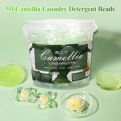 [✨30 szt.✨] Bardzo duże wiaderko z 5 pachnącymi perełkami do prania Długotrwały zapach Skuteczna dezynfekcja 