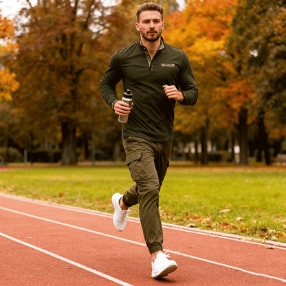 【🔥Specjalna redukcja 50%】【S-3XL】Męskie sportowe koszulki polo z długimi rękawami