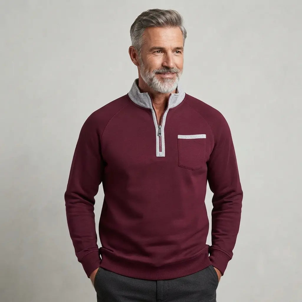 ✨🔥Hanorac sport nou pentru bărbați, termic, cu căptușeală din fleece