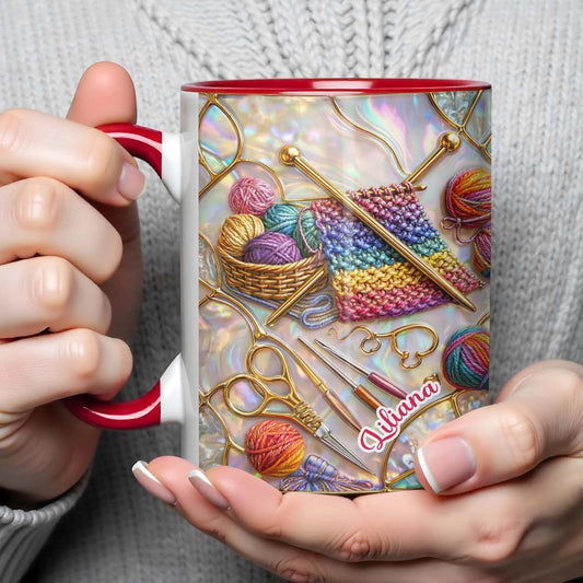 🧵☕【Limitovaná akcia 50% zľava】Šálka s motívom šitia – perfektný darček pre kreatívnych ľudí, ktorí radi šijú