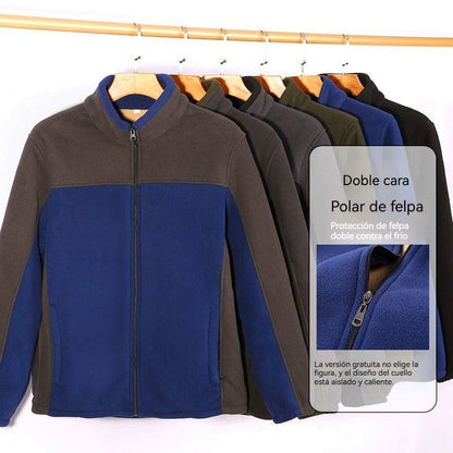 🔥🔥【XL-5XL】Chaqueta Shaker para hombre con forro grueso, a prueba de viento y cálida para invierno