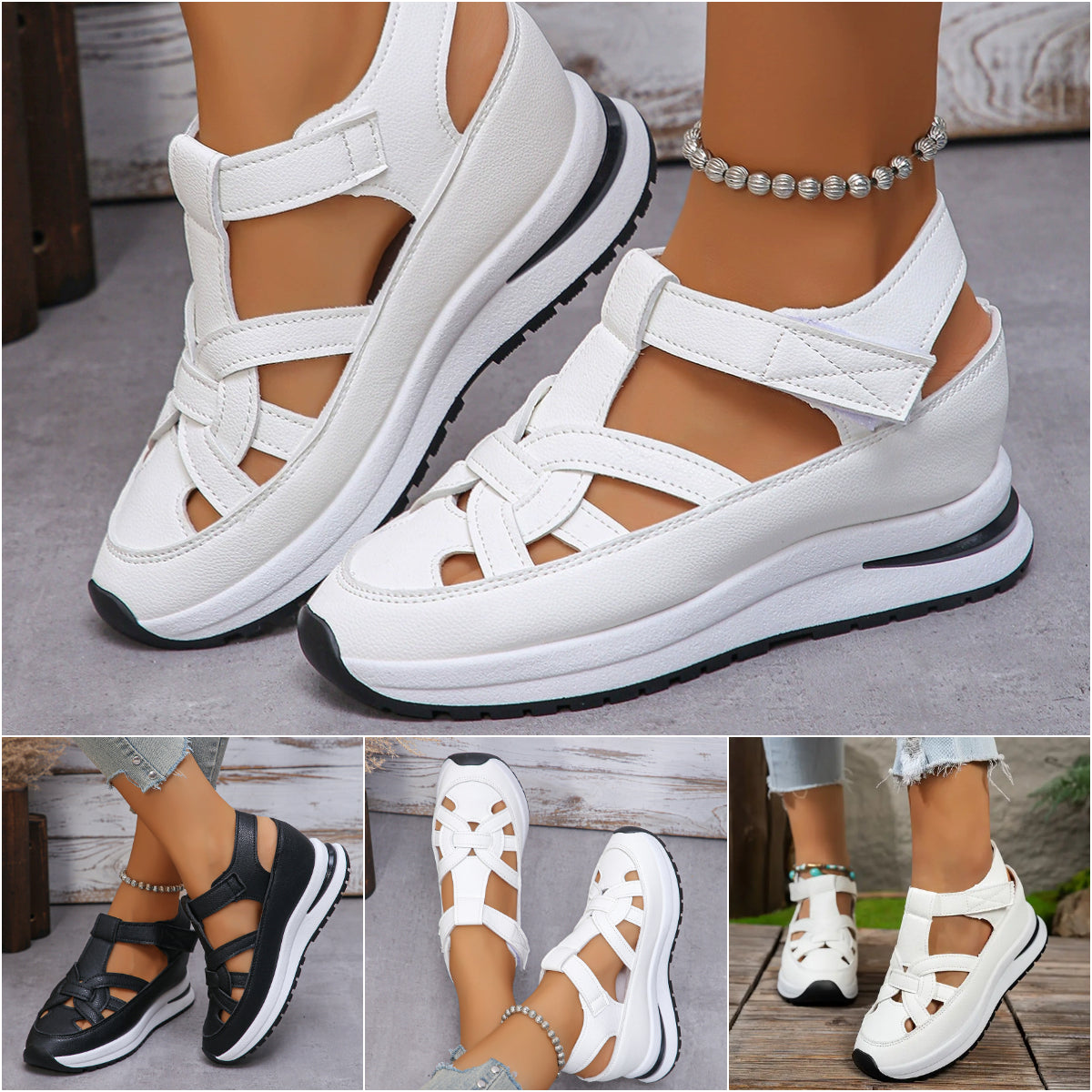 👡 Reduceri mari de vară – ultima zi de promoție! 【35-43】2025 Noi sandale casual cu talpă groasă