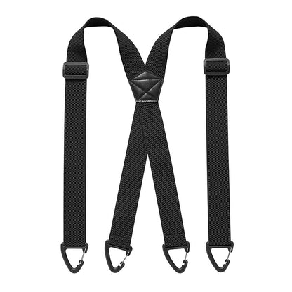 Bretele Reglabile pentru Bărbați în Formă de X, Cu Clipsuri Metalice Puternice, Stil Clasic și Elastic pentru Pantaloni