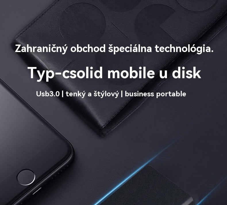 【20 TB len za polovicu ceny】🔥Nové prenosný externý pevný disk, s vysokou rýchlosťou a väčším kapacitou
