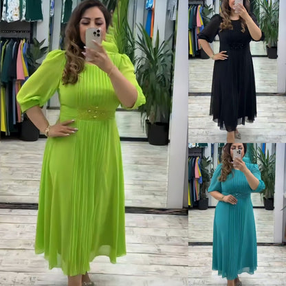 💥👗Reducere limitată【S-5XL】Rochie nouă la modă, design clasic, elegantă și simplă