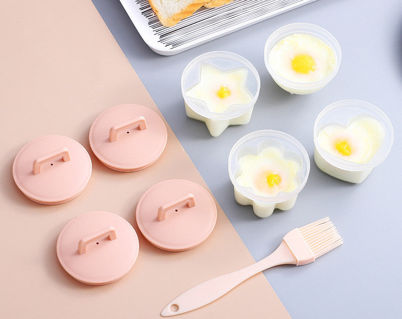 【Compra 1 y obtén 3 gratis】50% de descuento en todo -- Juego de moldes para vaporizar huevos