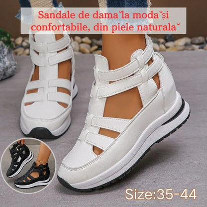 🔥Ofertă specială de vară🌸【35-44】Sandale de damă din piele naturală, confortabile și la modă, 2025
