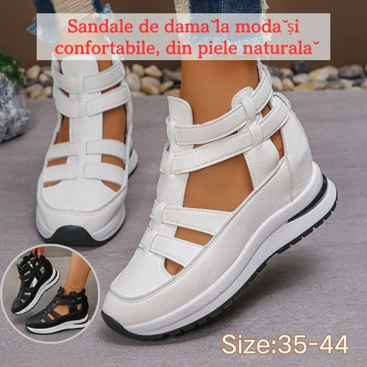 🔥Ofertă specială de vară🌸【35-44】Sandale de damă din piele naturală, confortabile și la modă, 2025