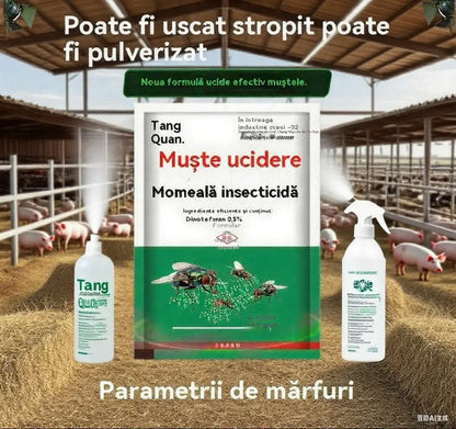 【30%OFF】🦟【5 pungi】 🦟Insecticid spray pentru uciderea muștelor de fermă, inodor, medicament pentru uciderea țânțarilor, uz casnic