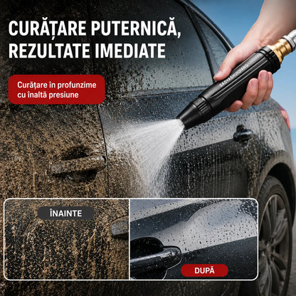 Ultima zi cu 55% reducere - 【2 seturi la 129 lei】Pistol de pulverizare cu apă de înaltă presiune pentru uz casnic