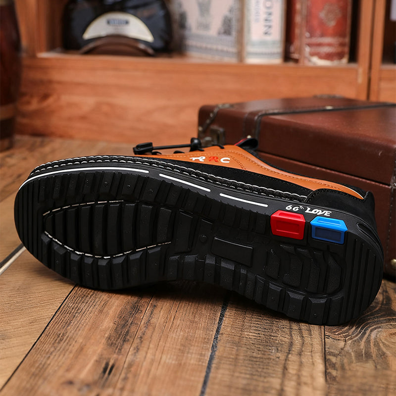 💯🔥Nowości na jesień i zimą – Promocja z połową ceny【Rozmiary 39–48】Męskie skórzane buty biznesowe na co dzień